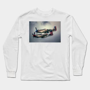 North American P-51 Mustangs Long Sleeve T-Shirt